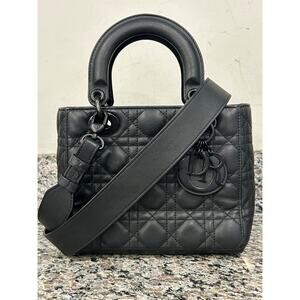Christian Dior Small Lady Dior My ABCDior Bag Ultramatte Cannage SPBSAL 336647